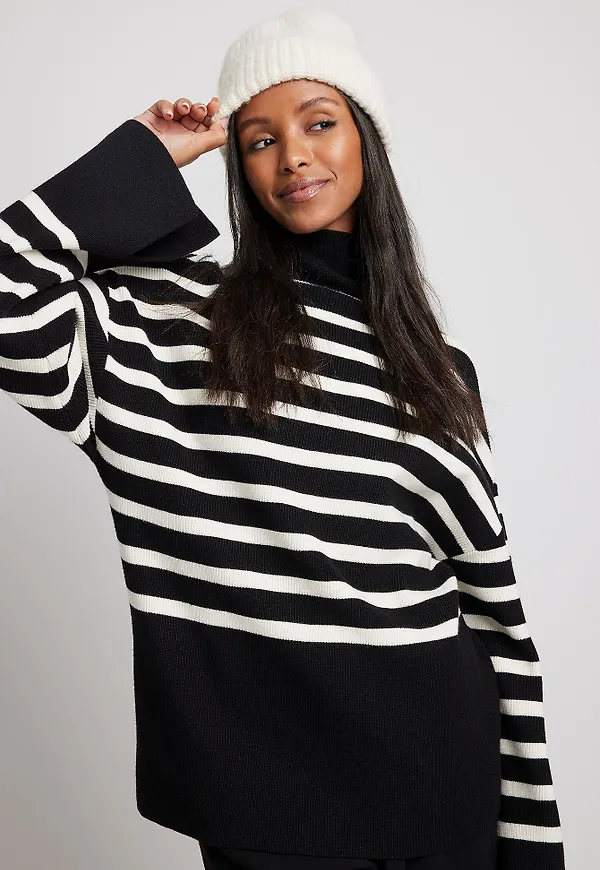 NA-KD Accessories Grov Beanie - Offwhite