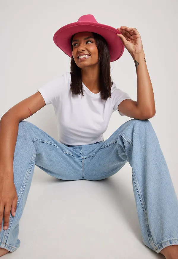 NA-KD Accessories Hatt - Pink