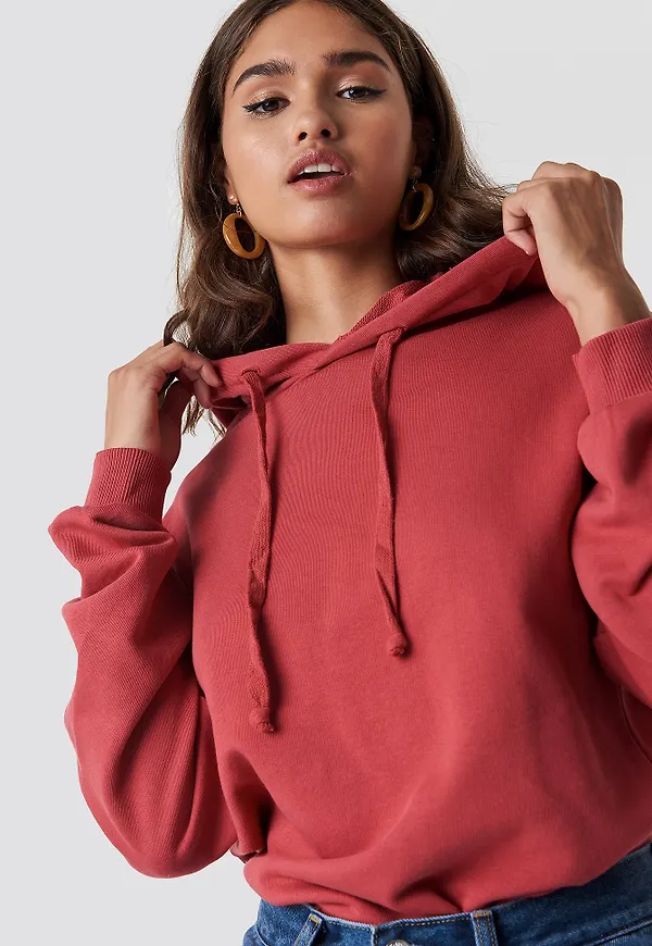 NA-KD Basic Bashoodie - Red