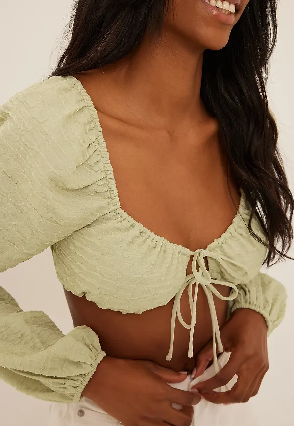 NA-KD Blus - Green