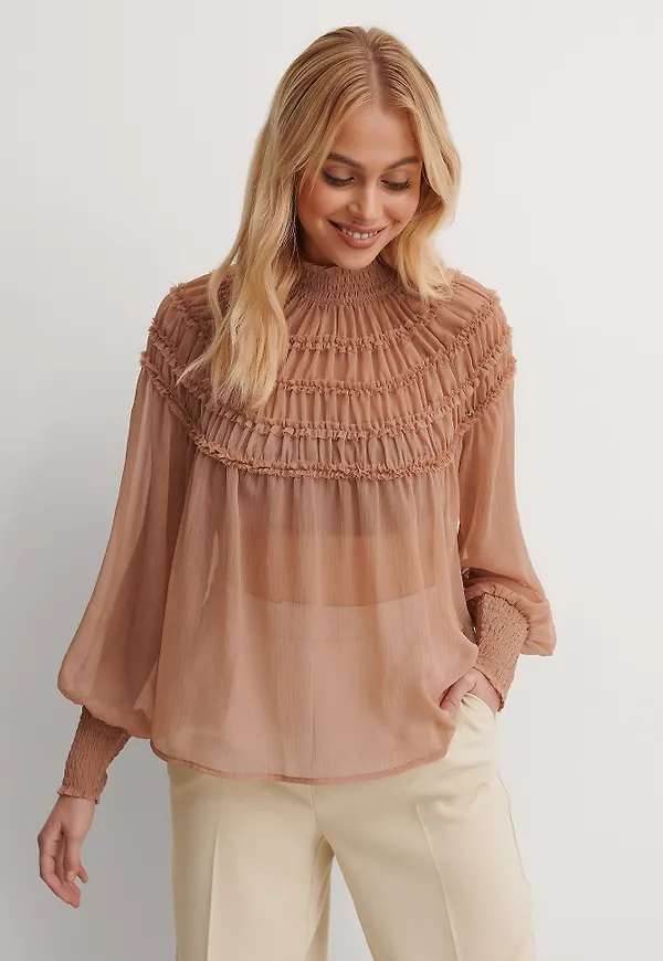 NA-KD Blus - Pink