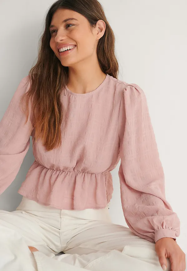 NA-KD Blus - Pink
