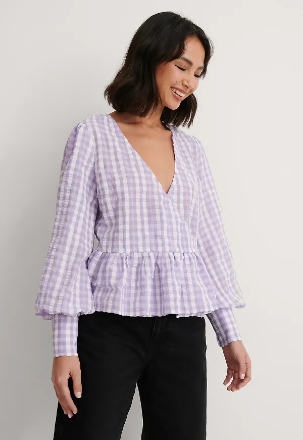 NA-KD Blus - Purple