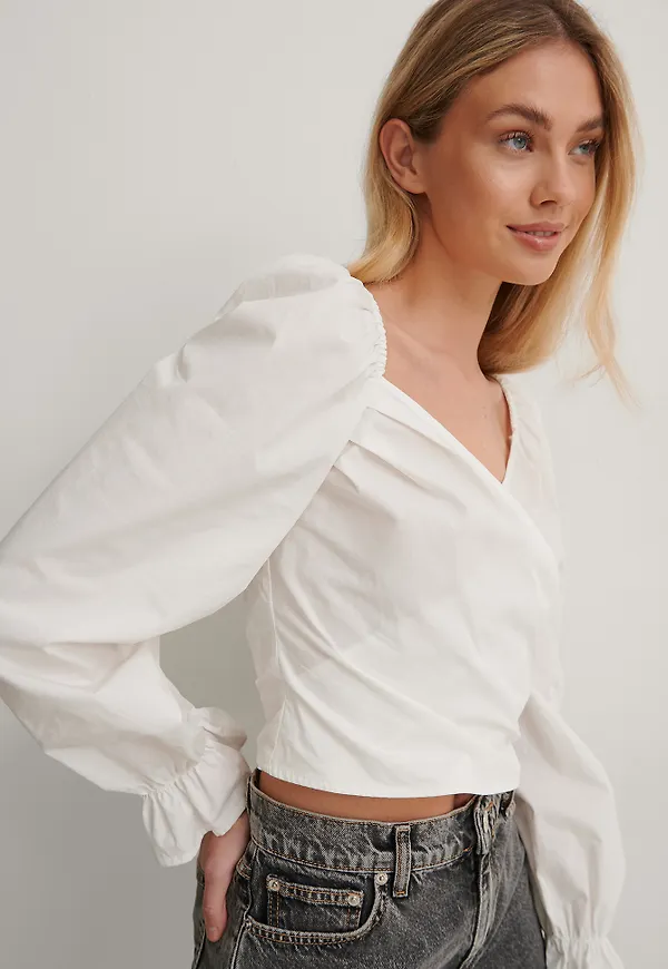NA-KD Blus - White