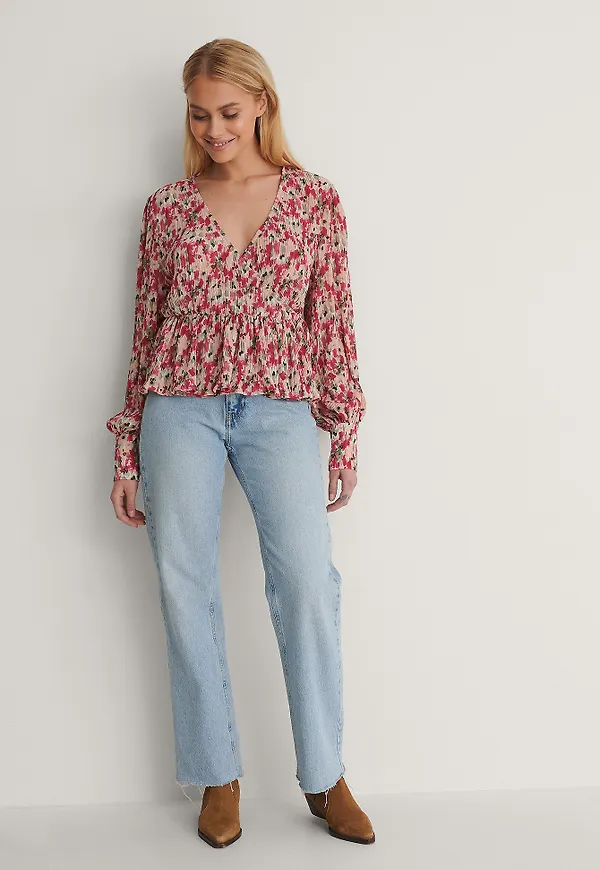 NA-KD Boho Blus - Flower