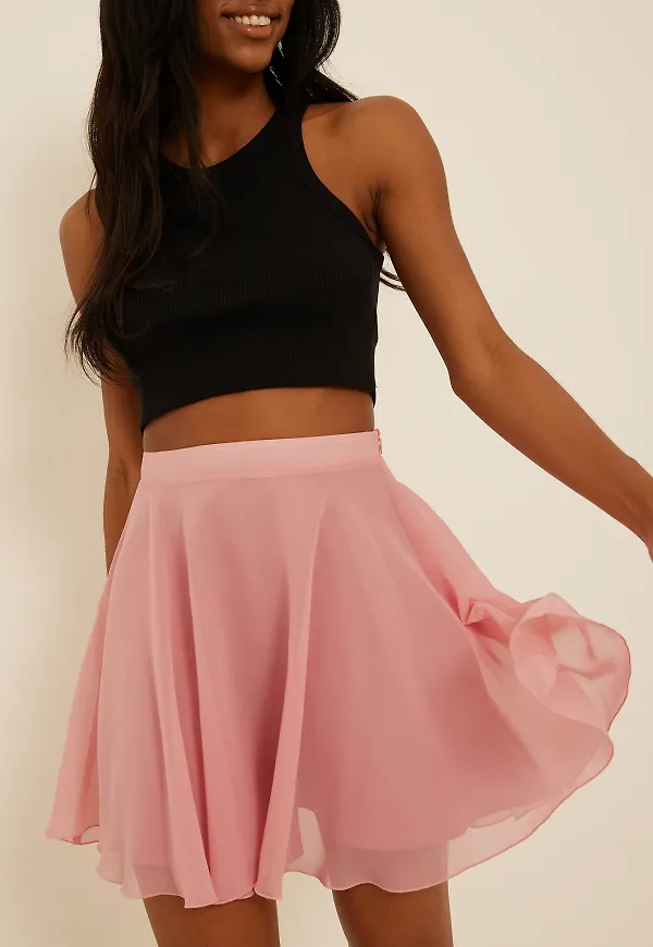 NA-KD Minikjol - Pink