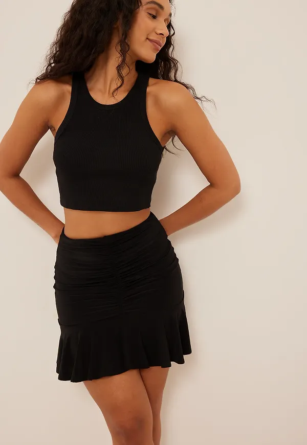NA-KD Party Minikjol - Black