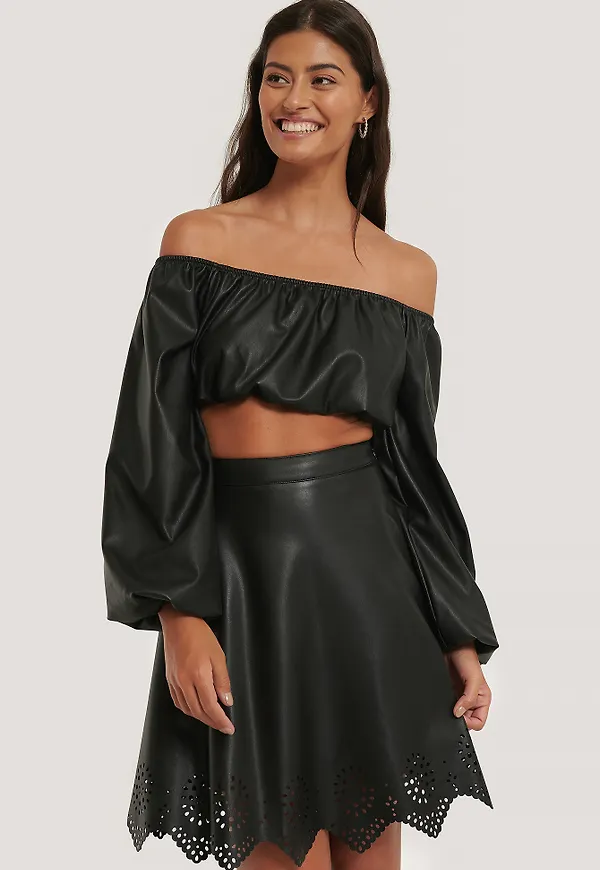 NA-KD Party Pu-Kjol - Black