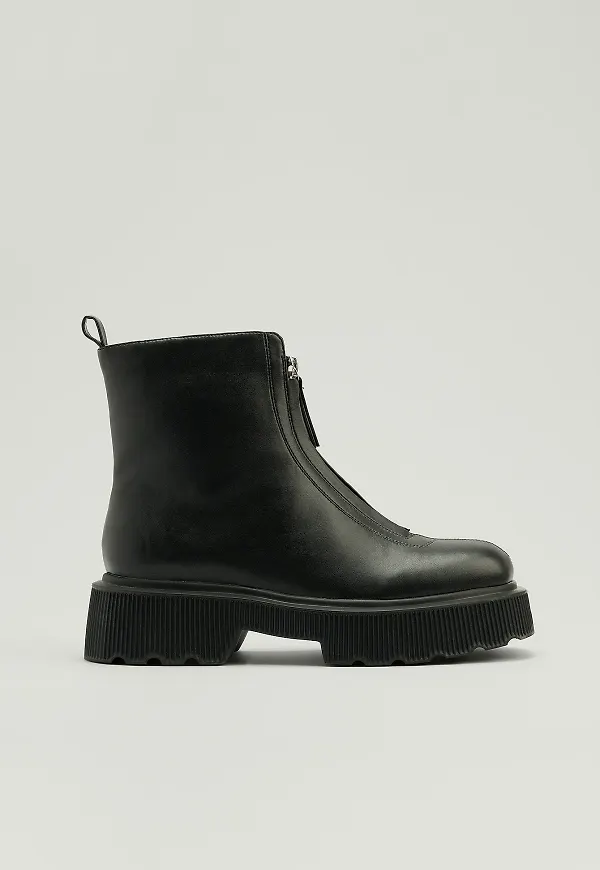 NA-KD Shoes Boots med dragkedjedetalj -