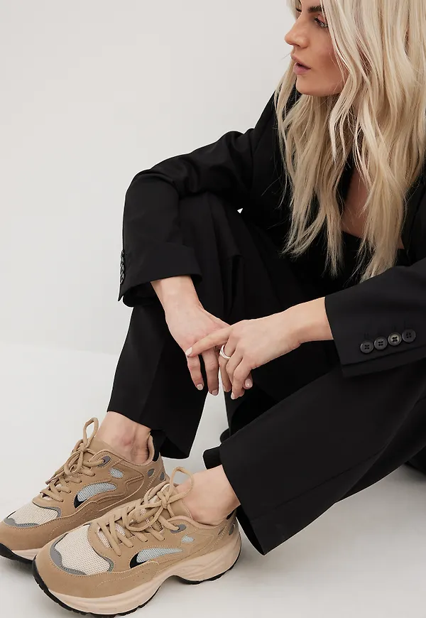 NA-KD Shoes Chunky gympaskor - Beige