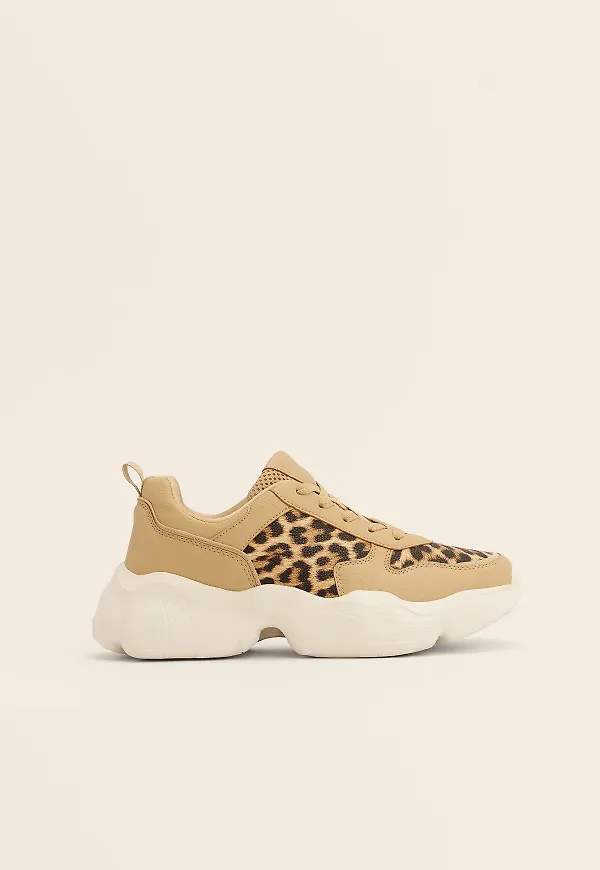 NA-KD Shoes Gymnastiksko Med Leopardmönster - Leopard