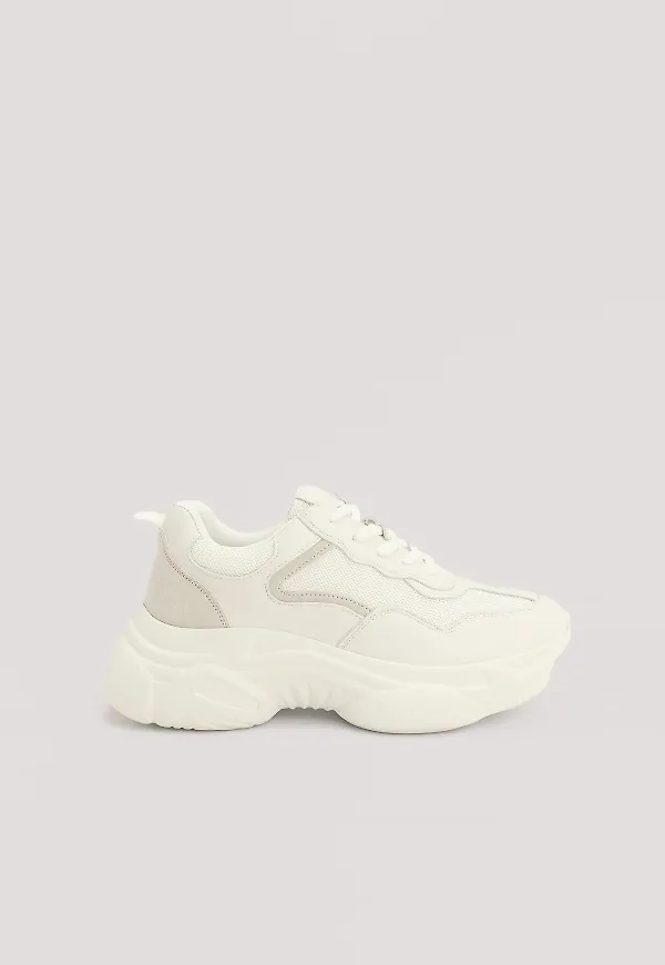 NA-KD Shoes Gympaskor - White