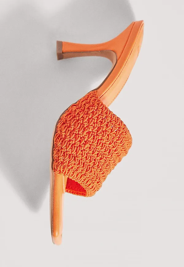 NA-KD Shoes Mules - Orange