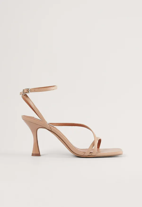 NA-KD Shoes Sandaler Med Remmar - Beige