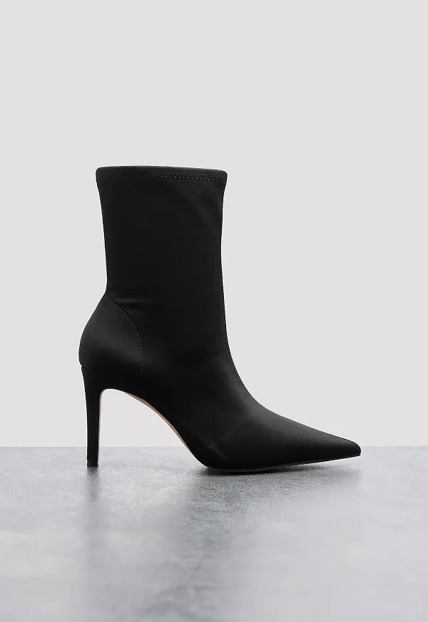 NA-KD Shoes Strumpboots - Black