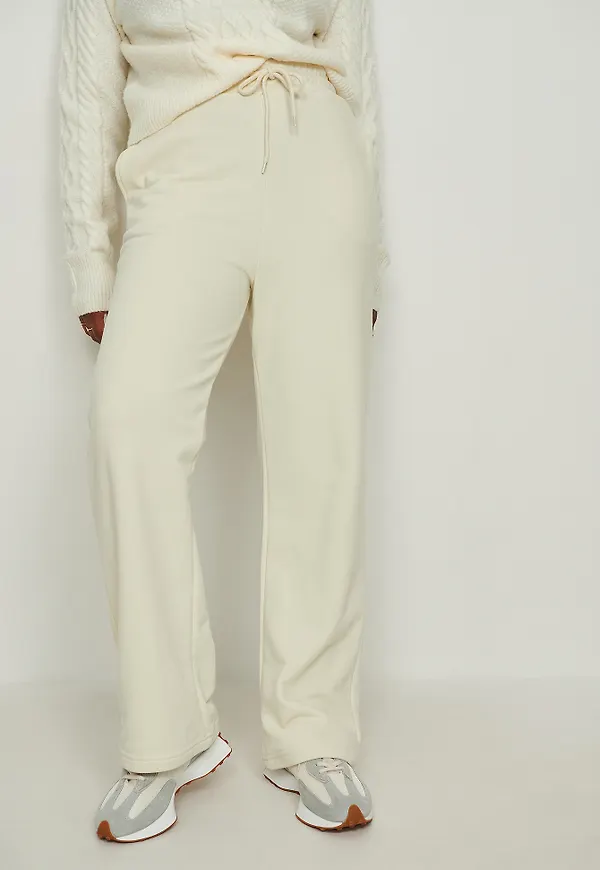 NA-KD Sweatpants med raka ben - Offwhite