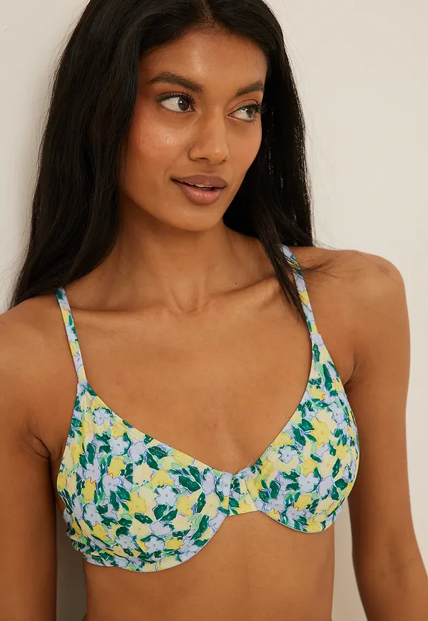 NA-KD Swimwear Bikini-BH - Flower