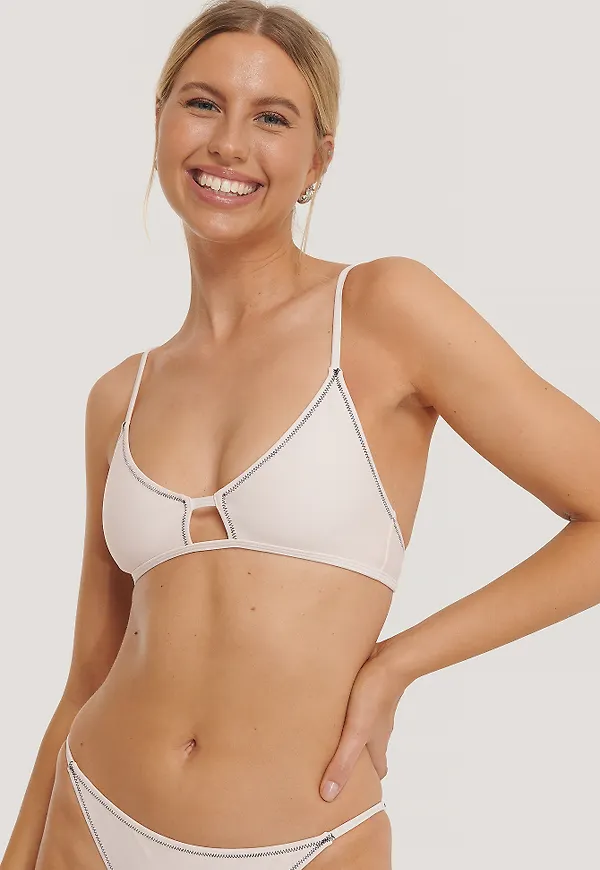 NA-KD Swimwear Bikiniöverdel - Pink