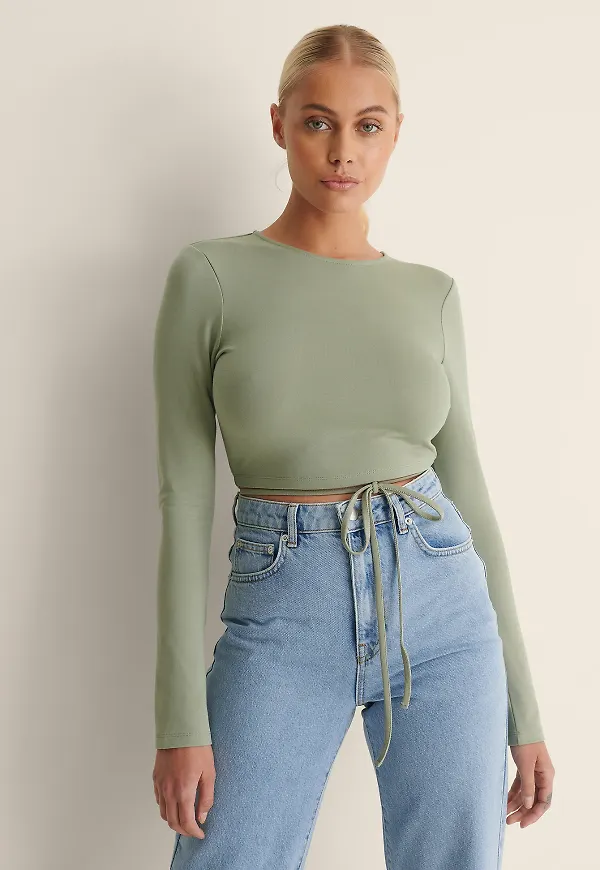 NA-KD Topp - Green