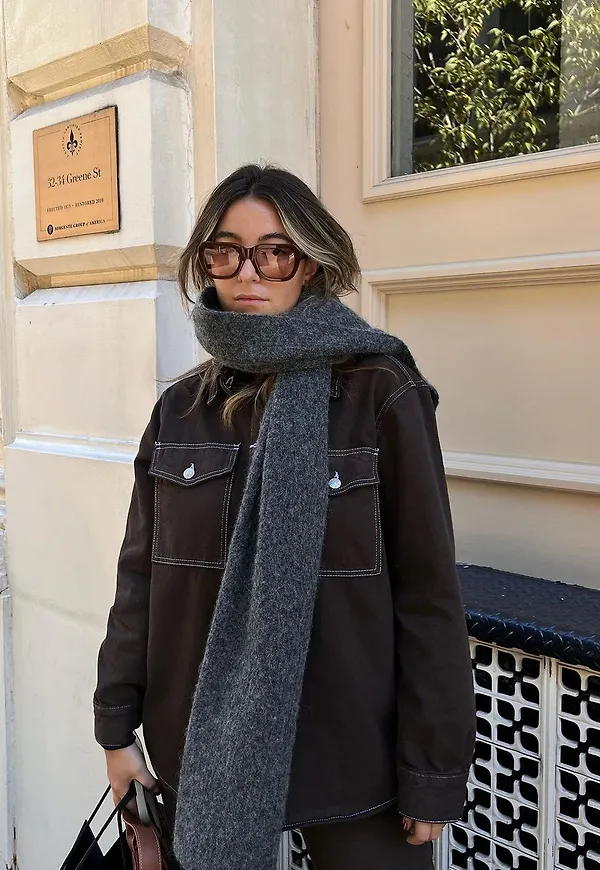 NA-KD Trend Denimskjorta - Brown