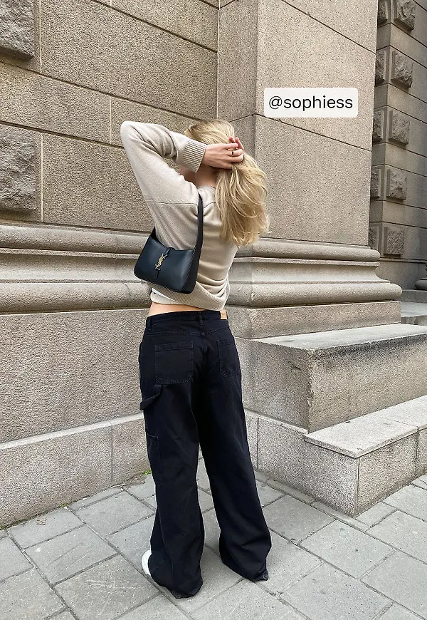NA-KD Trend Lösa cargo-byxor - Black