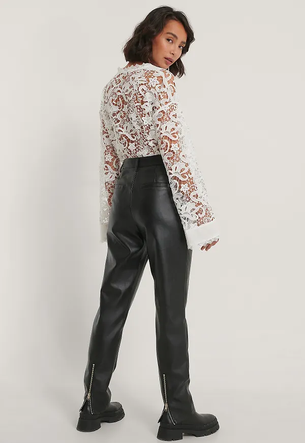 NA-KD Trend Pu-Byxor - Black