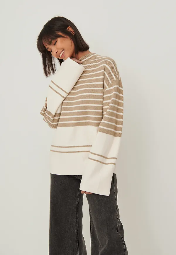 NA-KD Trend Randig tröja - Stripe