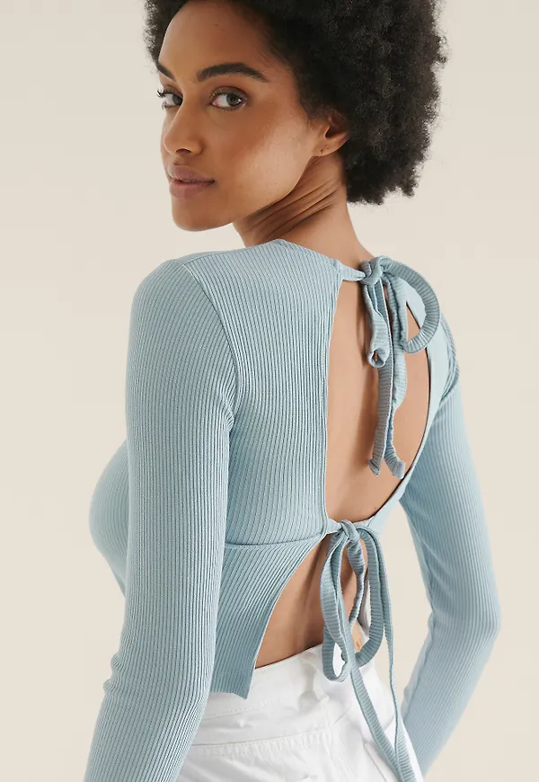 NA-KD Trend Topp - Blue