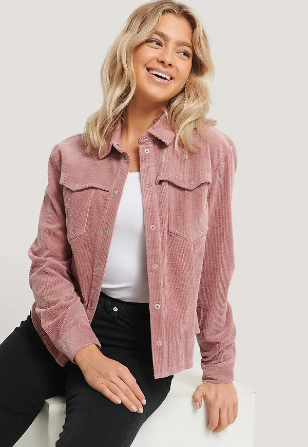 NA-KD Trend Manchesterskjorta - Pink