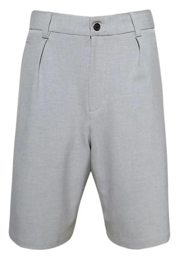 Nahmias plisserade shorts - Grå