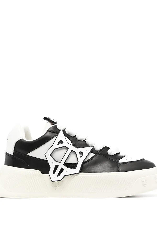 NAKED WOLFE Kosa låga sneakers - Svart