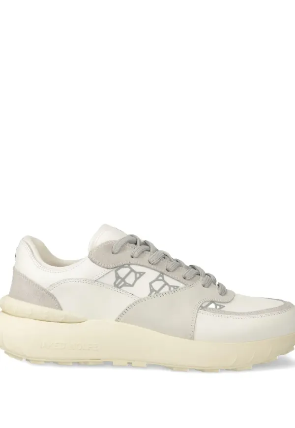 NAKED WOLFE sneakers med grov sula - Neutral