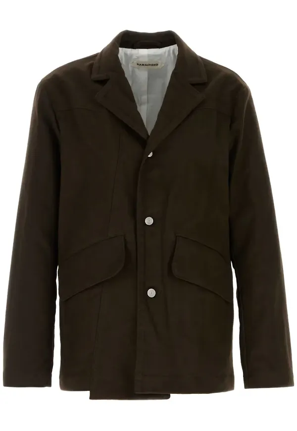 Namacheko Moleskin blazer - Brun