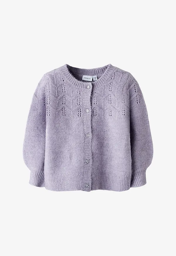 Name it - Cardigan nmfBatrilla LS Knit - Lila