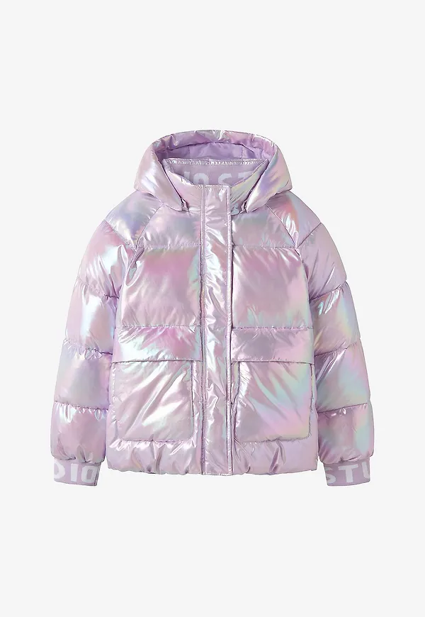 Name it - Jacka nkfMalan Puffer Jacket Foil - Rosa