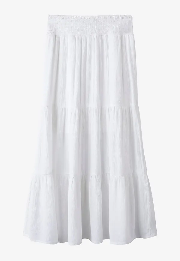 Name it - Kjol nkfHannya Long Skirt - Vit