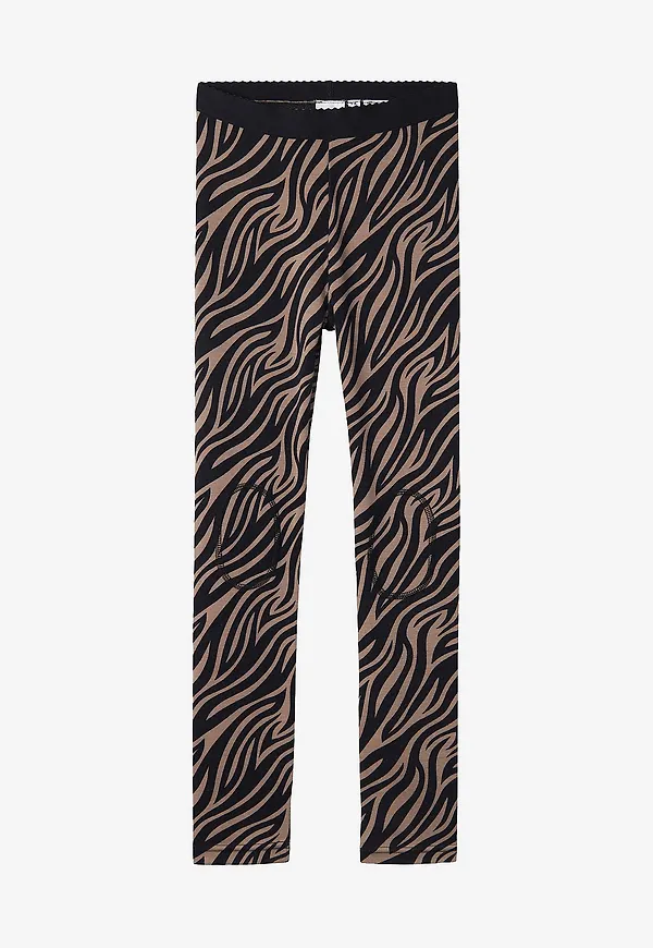 Name it - Leggings nkfWillto Wool Legging - Svart