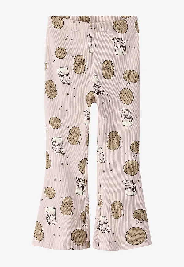 Name it - Leggings nmfKianna Flared - Rosa