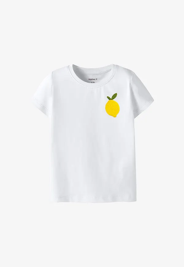 Name it - T-shirt Nmfjuanitta - Vit