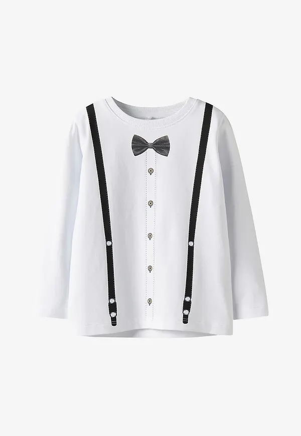 Name it - T-shirt nmmRyder LS - Vit