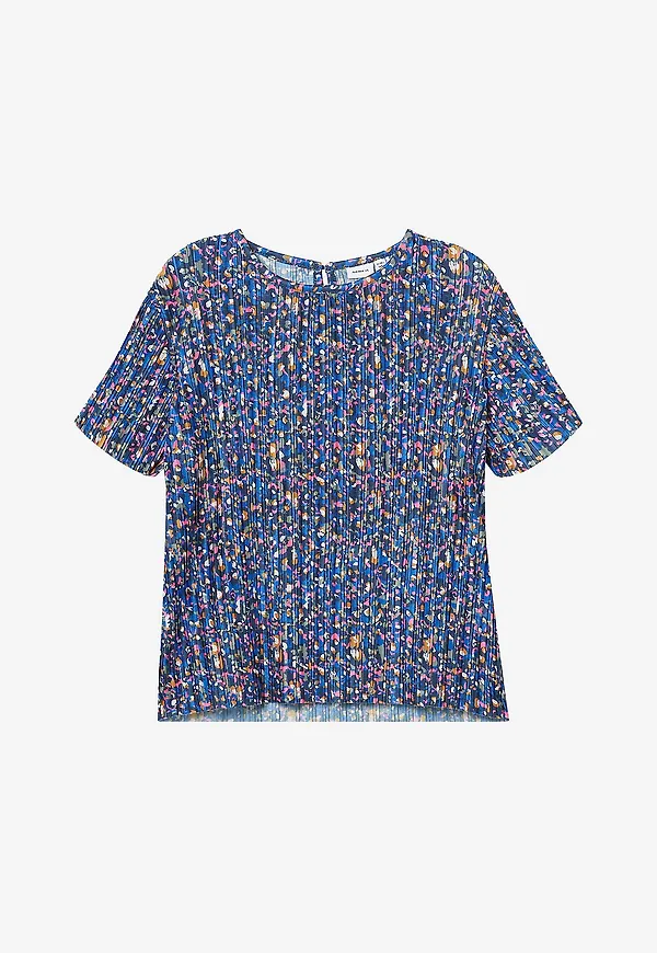 Name it - Topp nkfNipleat SS Top - Blå