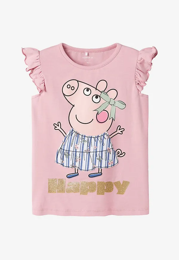Name it - Topp nmfAmina Peppa Capsl Top Box Cplg - Rosa