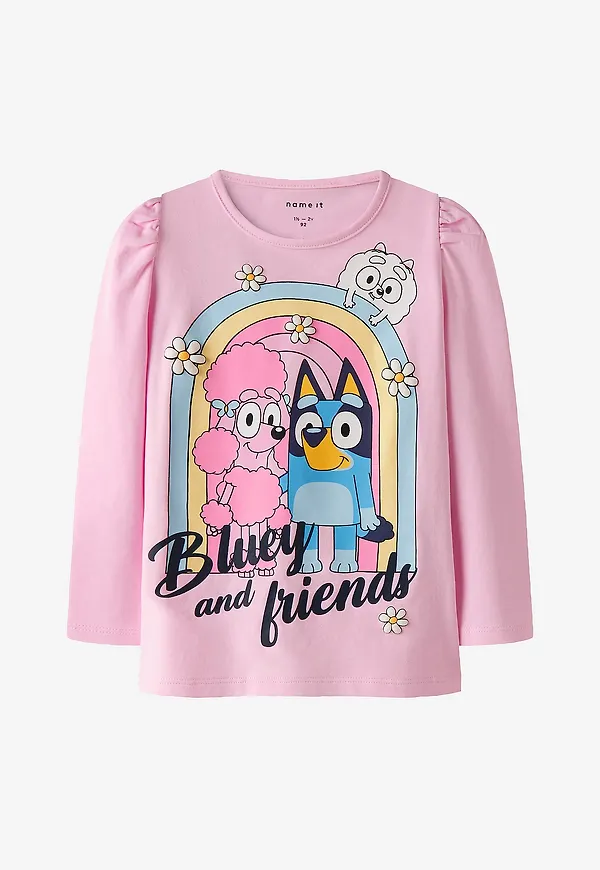 Name it - Topp nmfJessie Bluey LS - Rosa