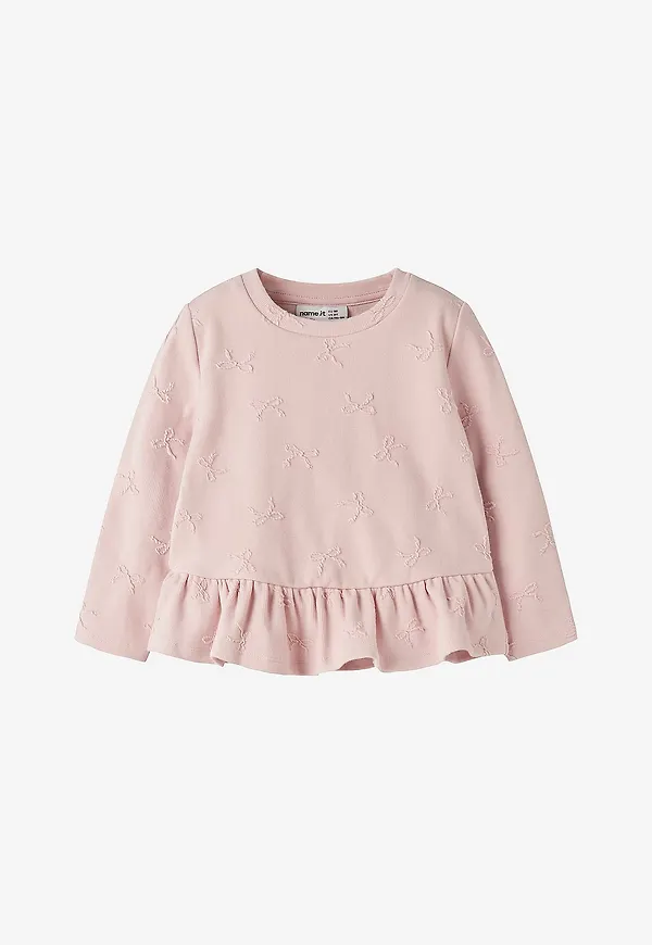 Name it - Topp Nmfkatty Ls Top - Rosa