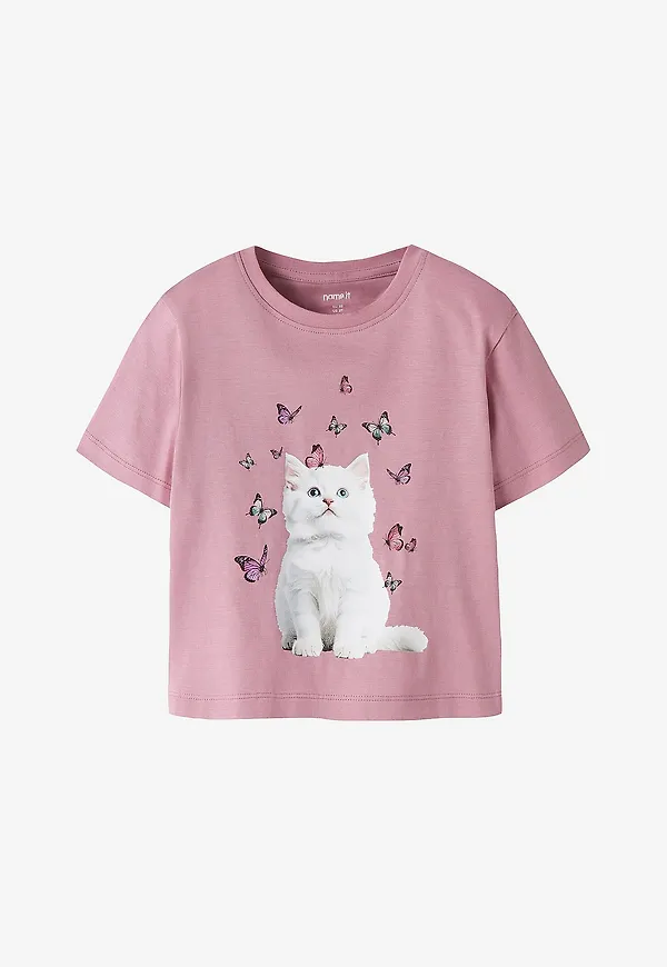 Name it - Topp Nmfvotea Ss Nreg Top - Rosa