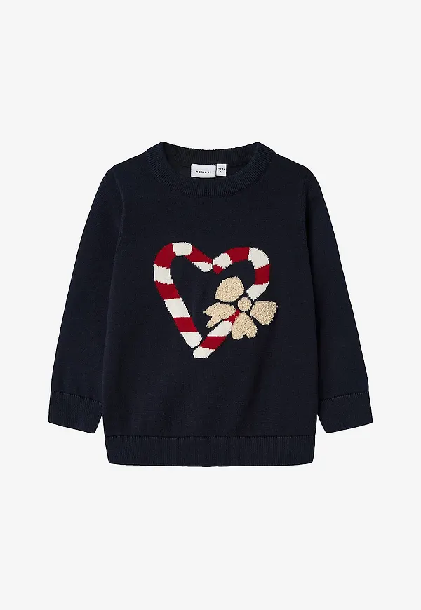 Name it - Tröja nmfReamo LS Knit - Blå