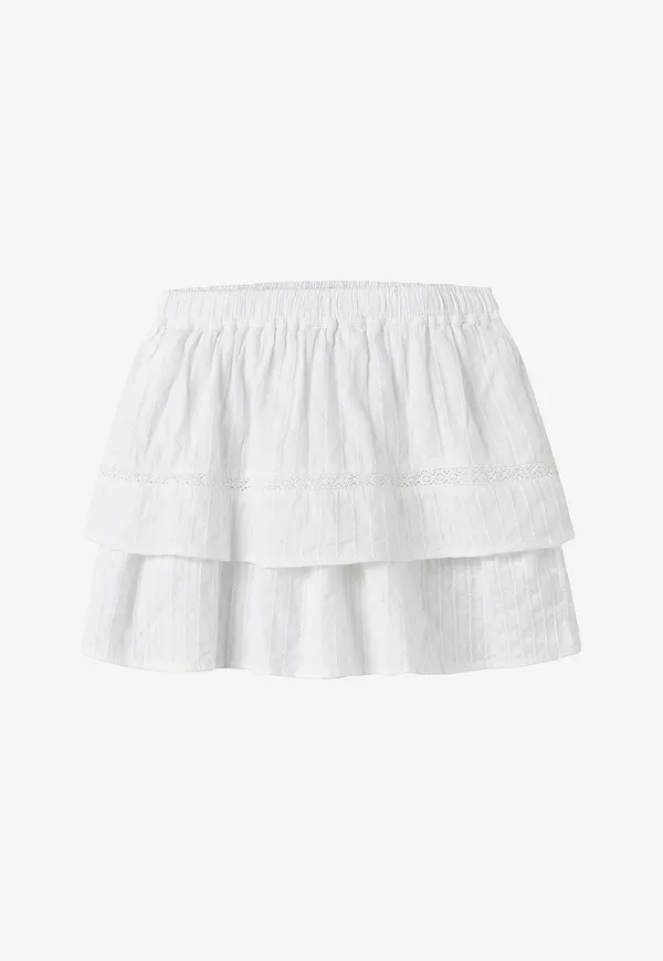 Name it - Volangkjol nkfFatidiasing Skirt - Vit