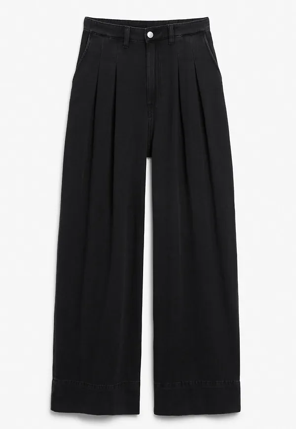 Nani palazzo jeans - Black