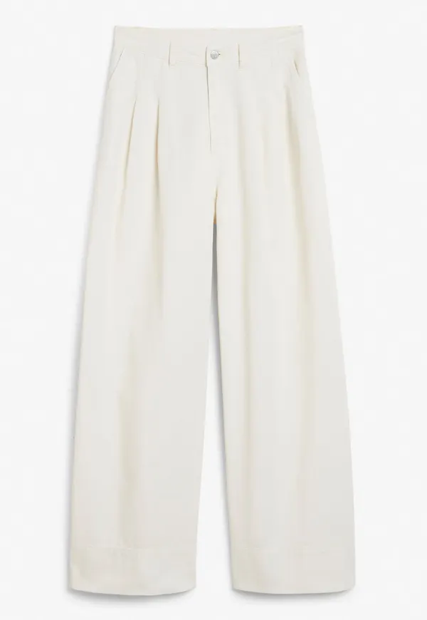 Nani palazzo jeans - White
