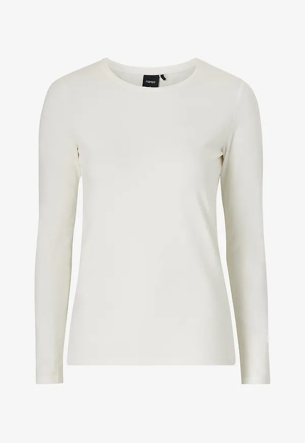 Nanso - Topp Blouse Basic - Vit